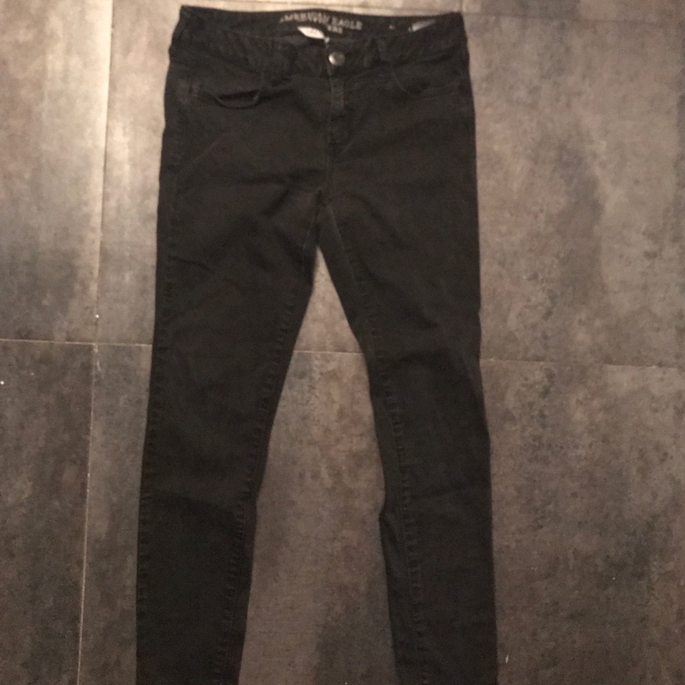 Black American Eagle Jeggings